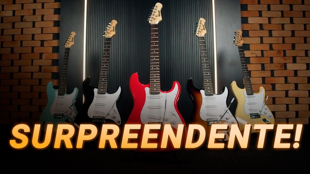 A MELHOR GUITARRA PARA INICIANTES! | Review Winner Stratocaster