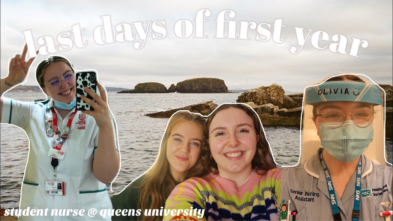 VLOG // my last few days as a first year student nurse