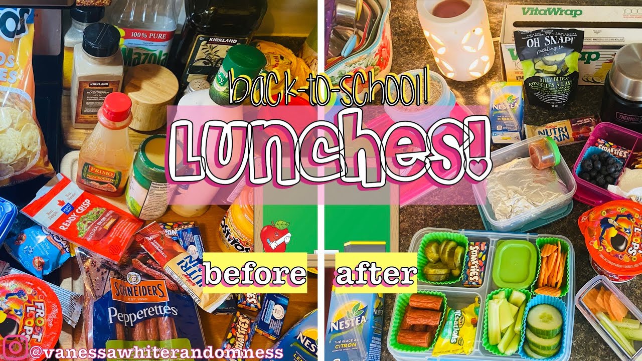 SCHOOL LUNCH IDEAS 🚌 | DIY LUNCHABLES 🍱 | HOT AND COLD LUNCH IDEAS 🍲🥪 | BACK TO SCHOOL LUNCH IDEAS 🥦