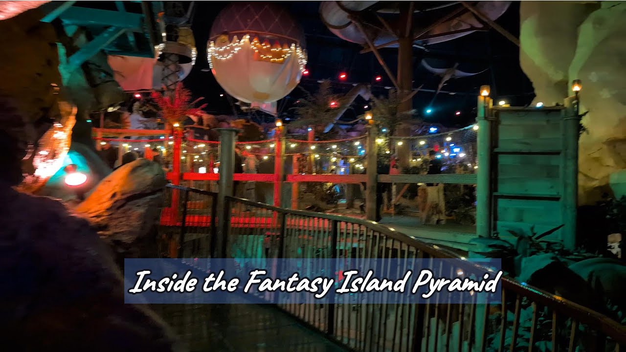 Inside the Fantasy Island Pyramid