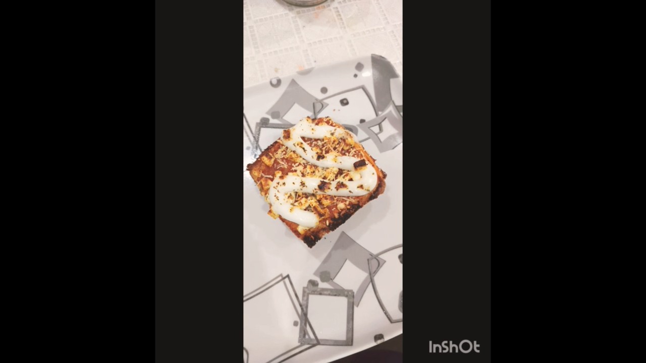 Three layer pizza bread 🍞🍞😋😋 quick and easy 