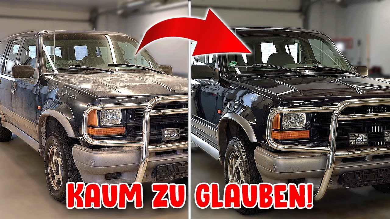 So dreckig war noch kein Auto! – Ford Explorer EXTREM-REINIGUNG