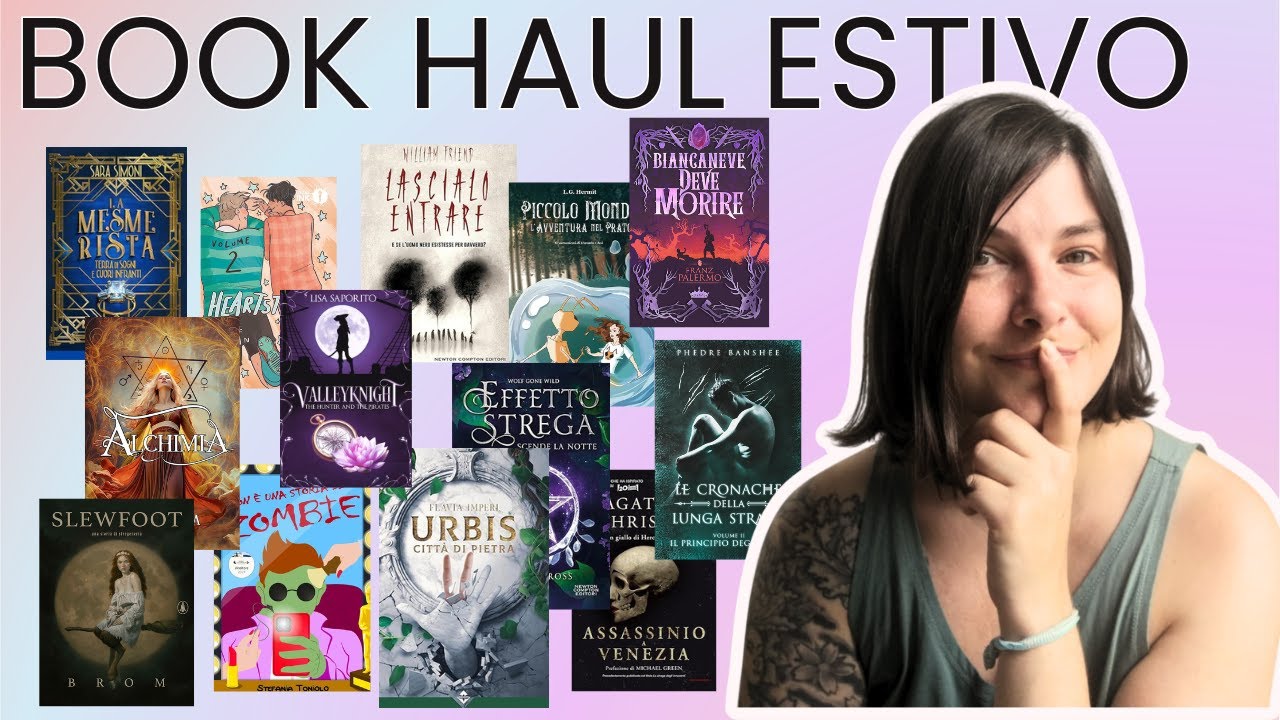 📚BOOK HAUL ESTIVO 2025 || Nuovi libri che non vedo l'ora di leggere  #bookhaul