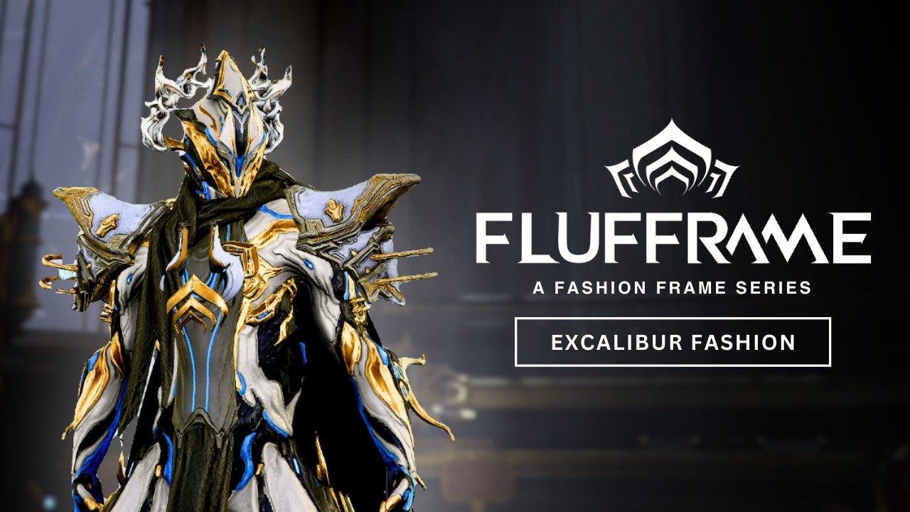 INSANE Excalibur Dex Fashion Frame - Warframe 13 Year Anniversary Skin