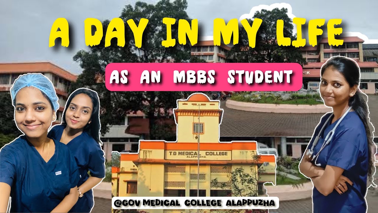 A Day in the life of an MBBS Student|Life at Gov Medical college Alappuzha @Saranyasaa #mbbs