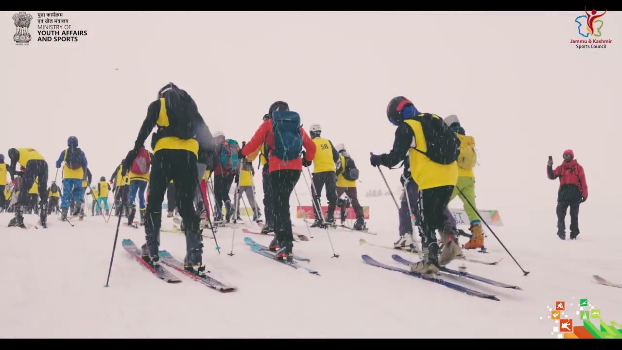 Ski Mountaineering | Men | Kongdoori | Khelo India Winter Games 2025 | Gulmarg