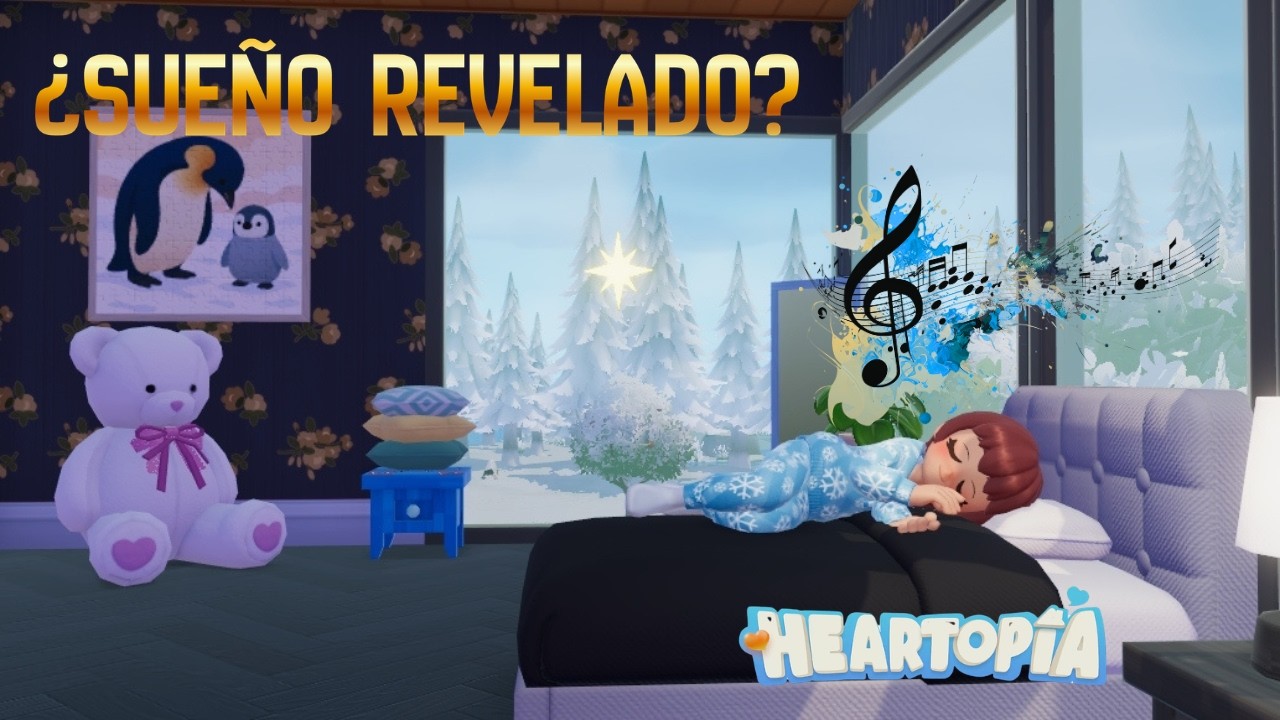 ¿Con qué sueña Rosi? 🌙 Video musical cinematográfico en Heartopia #heartopia  #heartopiacreatorteam