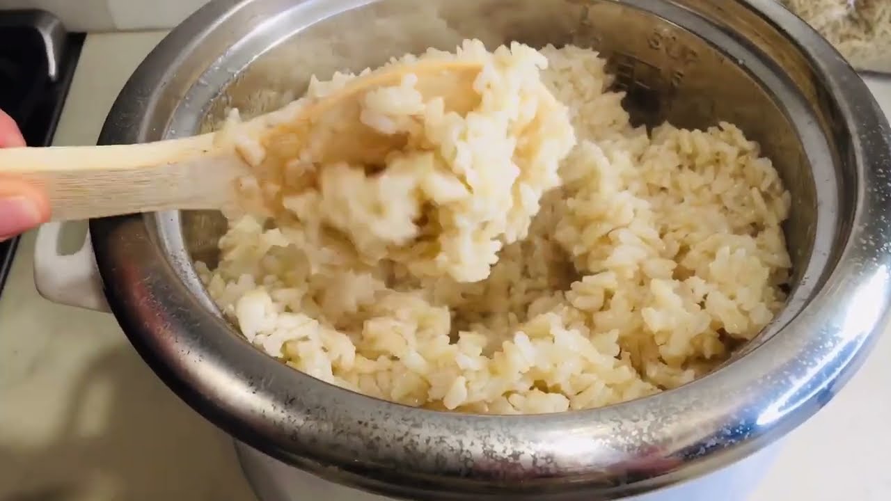 How to Make Perfect Brown Rice in a Rice Cooker | Easy Step-by-Step Guide #rice