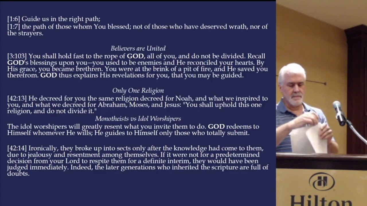 The Real Family - Friday Sermon - Submitters Annual Conference, 2018 - By Aaron S.