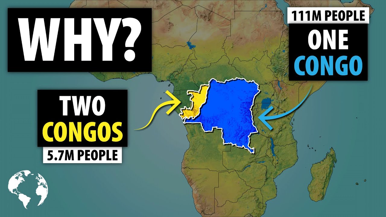 The Two Congos: Why Africa Has Two Congo Countries With A HUGE Population Difference