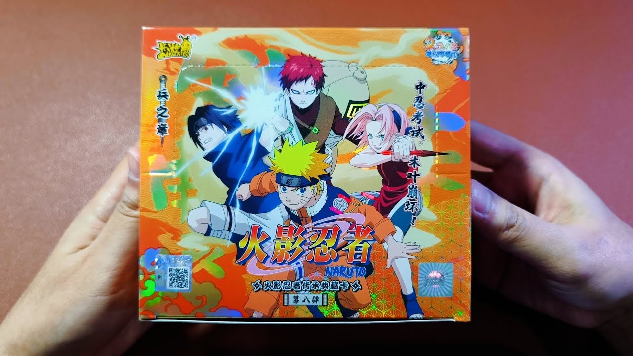 NARUTO KAYOU Card Opening!