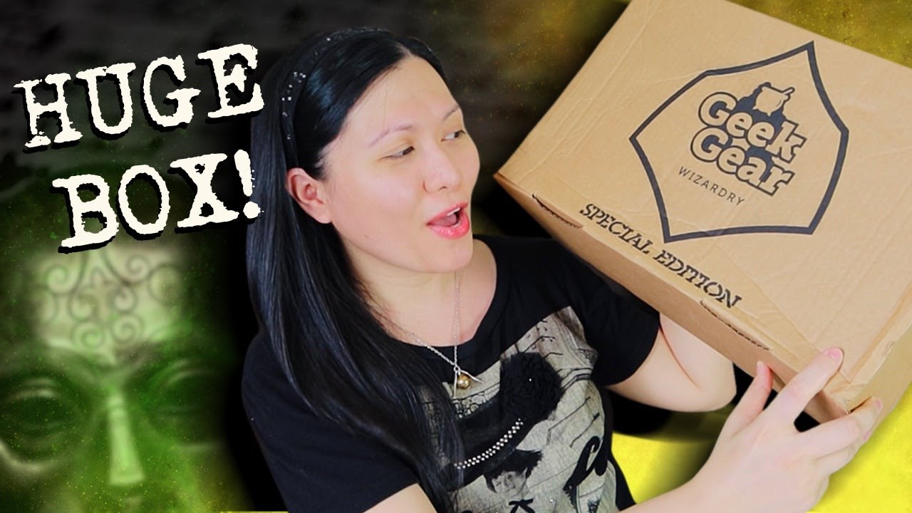 Excited and a bit Disappointed || Geek Gear Wizardry SPECIAL EDITION Unboxing!