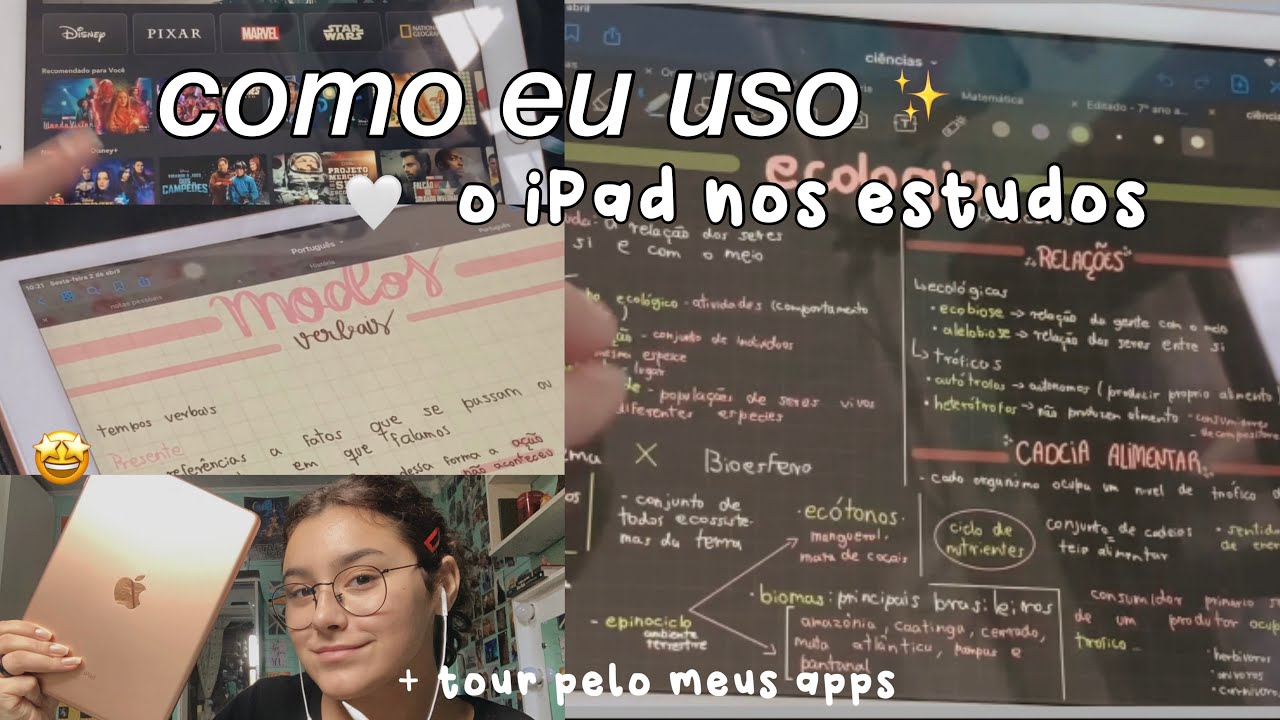 como eu uso o iPad nos estudos || mari pereira