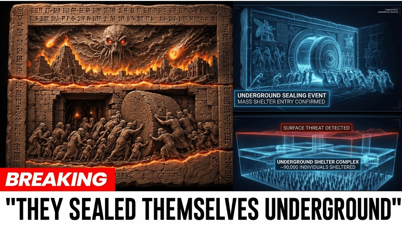 The Sumerian Tablet That Reveals Why 90,000 Hid Underground &mdash; And What Waited Above