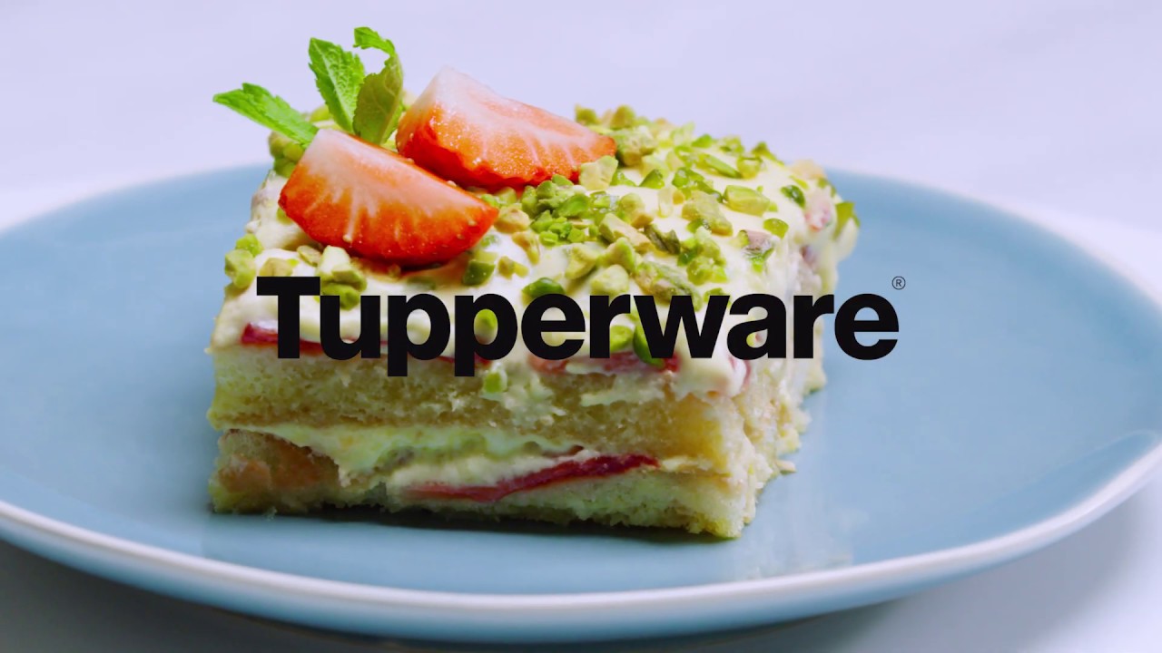 Tupperware® - Tiramisu fraises et pistaches
