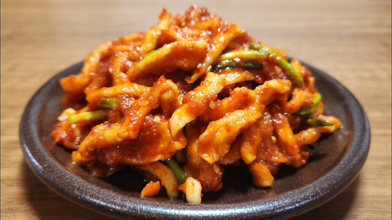 좀 오래 두고 먹을 수 있는 무말랭이무침 만들기(이렇게 만들었더니 가족들이 맛있다고 잘 먹어줍니다.)
