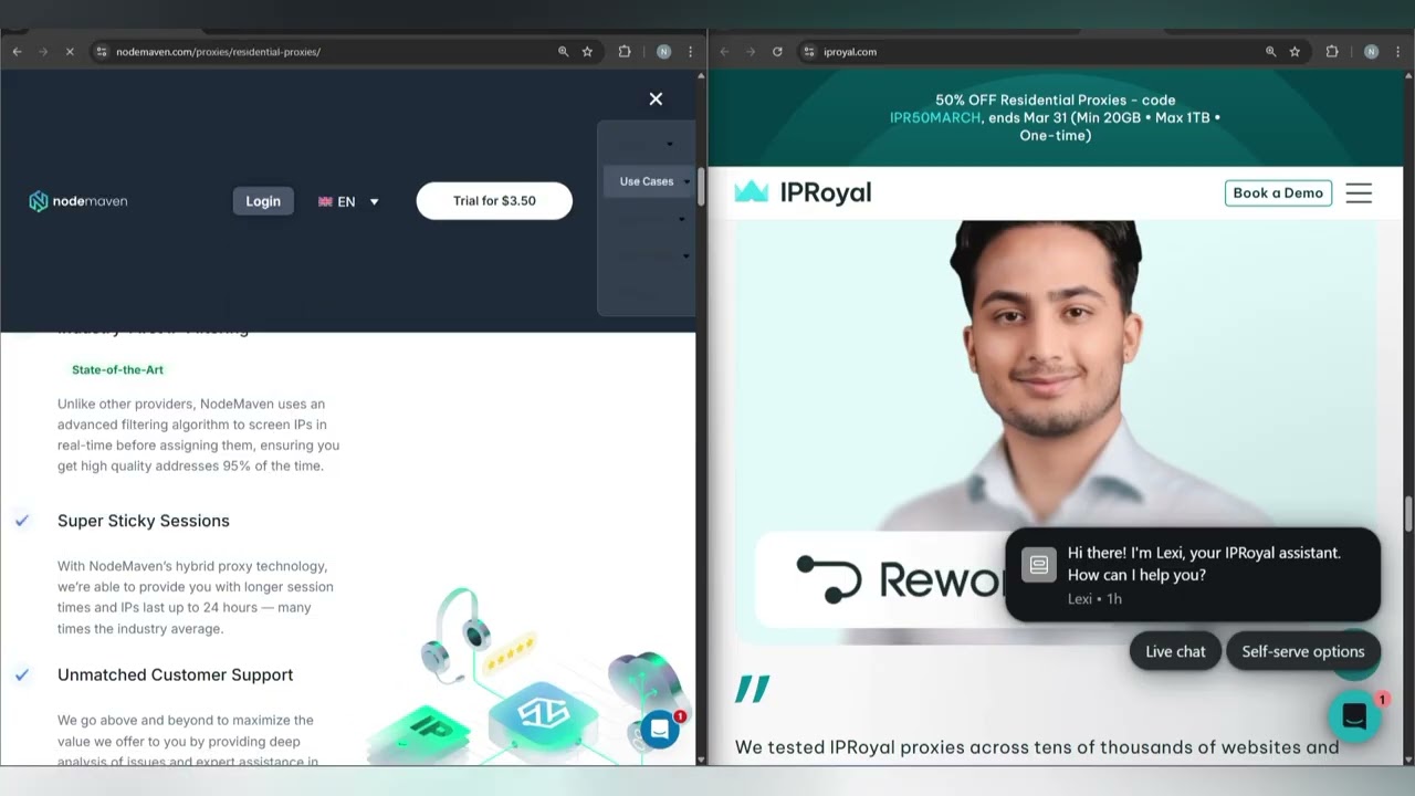NODEMAVEN COMPARISON WITH OTHER?| Proxy Rating| WHOSE IS SUITABLE Proxy FOR YOU
