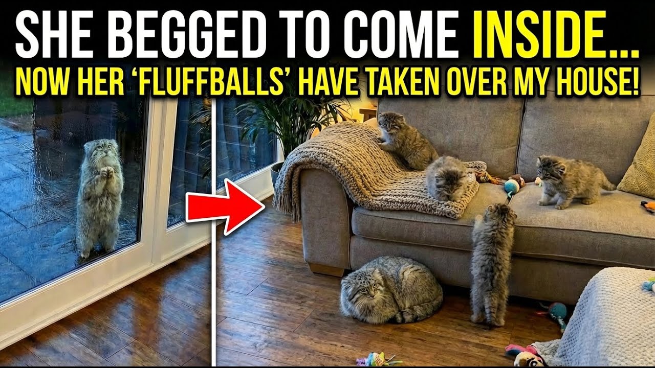 She Begged to Come Inside    Now Her 'Fluffballs' Have Taken Over My HOUSE! Music Comentary