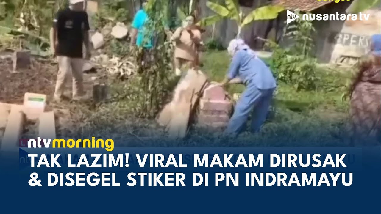 VIRAL! Diduga Adanya Sengketa Tanah, Pemakaman di Indramayu Dirusak dan Disegel | NTV MORNING