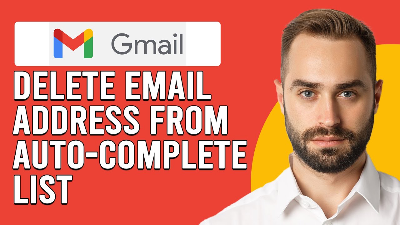 How To Delete Email Address From Gmail Auto-Complete List (Remove Autofill Email Address In Gmail)