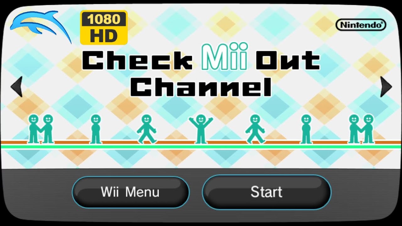 Check Mii Out Channel - 1080p (Dolphin)