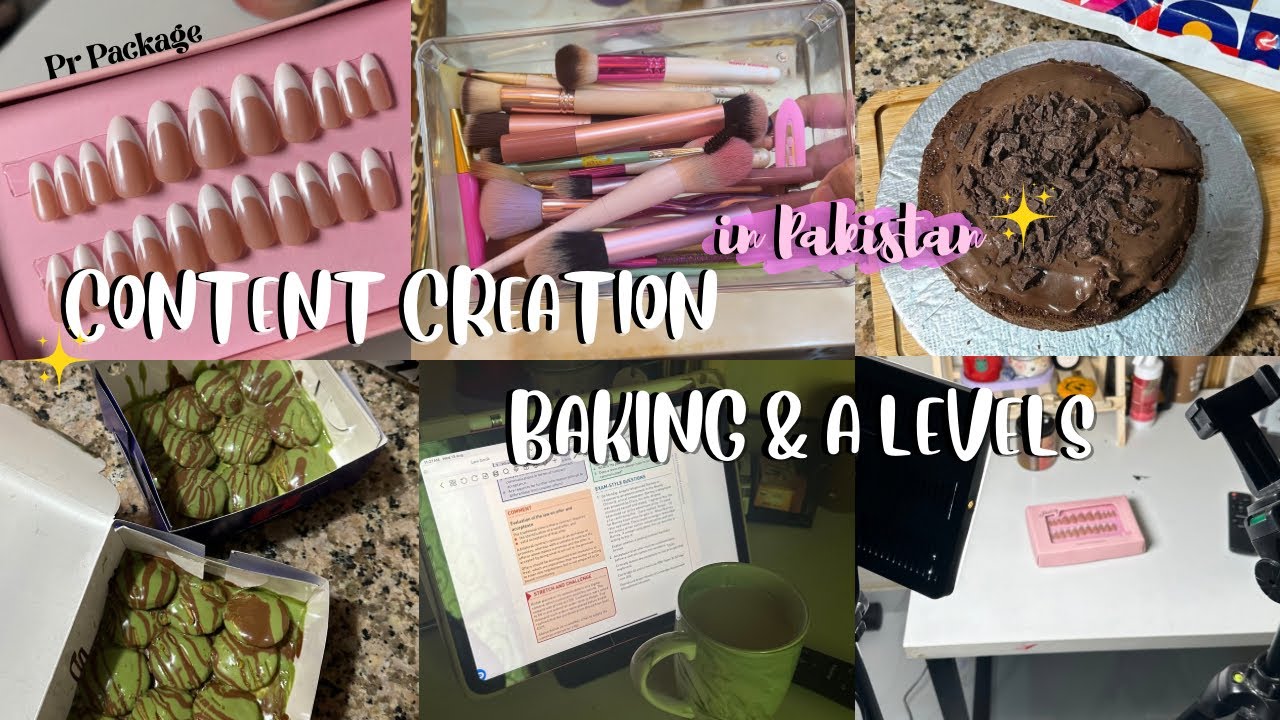 Life in Pakistan | Baking & A levels | Content Creator