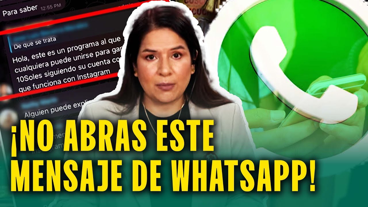 NUEVA MODALIDAD DE ESTAFA: ASÍ TE ROBAN TODO TU DINERO POR WHATSAPP