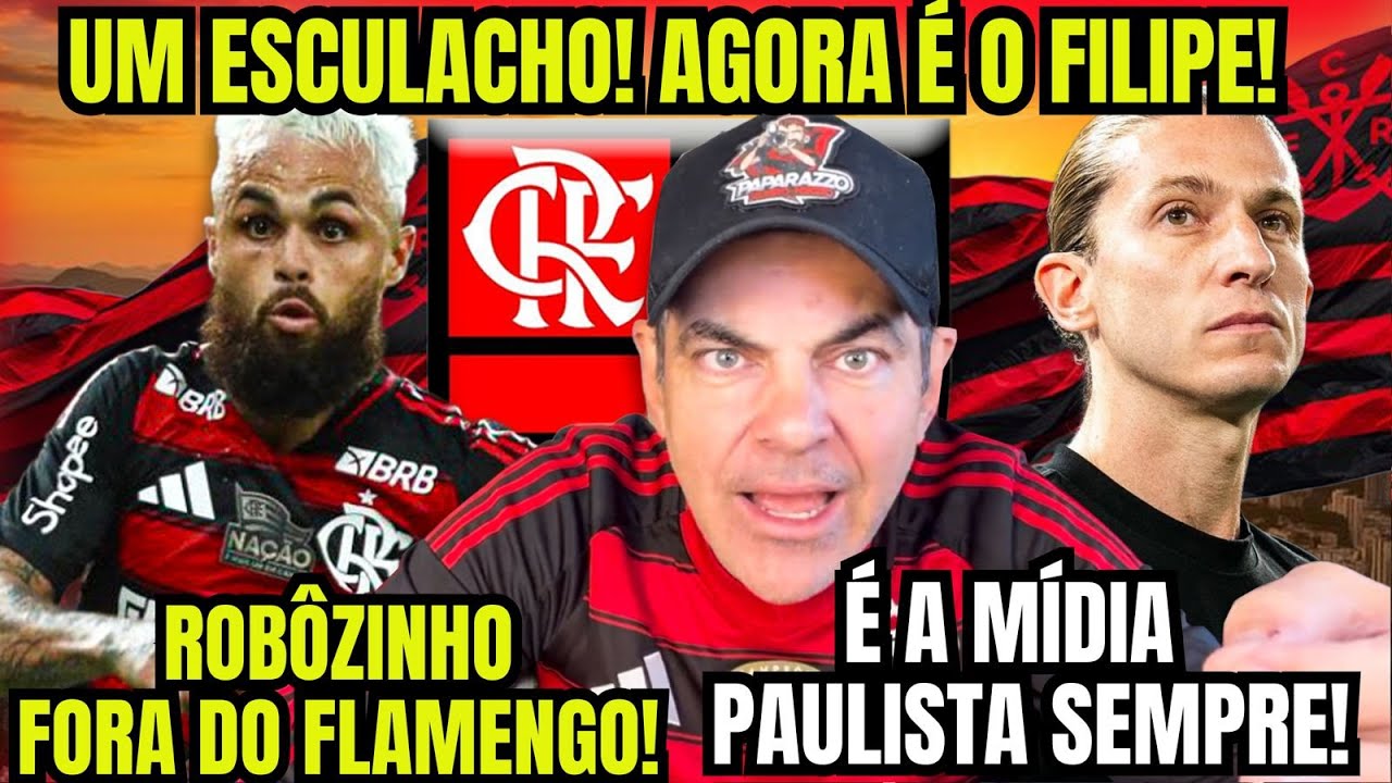 PLANTÃO URGENTE! SAÍDA CONFIRMADA! ROBOZINHO NÃO É MAIS JOGADOR DO MENGÃO! CONTRATO RESCINDIDO!