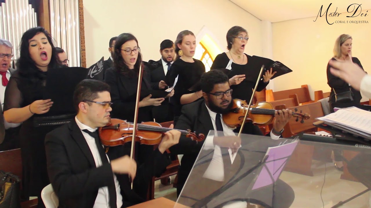 Coral Mater Dei - SP M&uacute;sica Magnificat (Jean Louis Battmann) - Coral