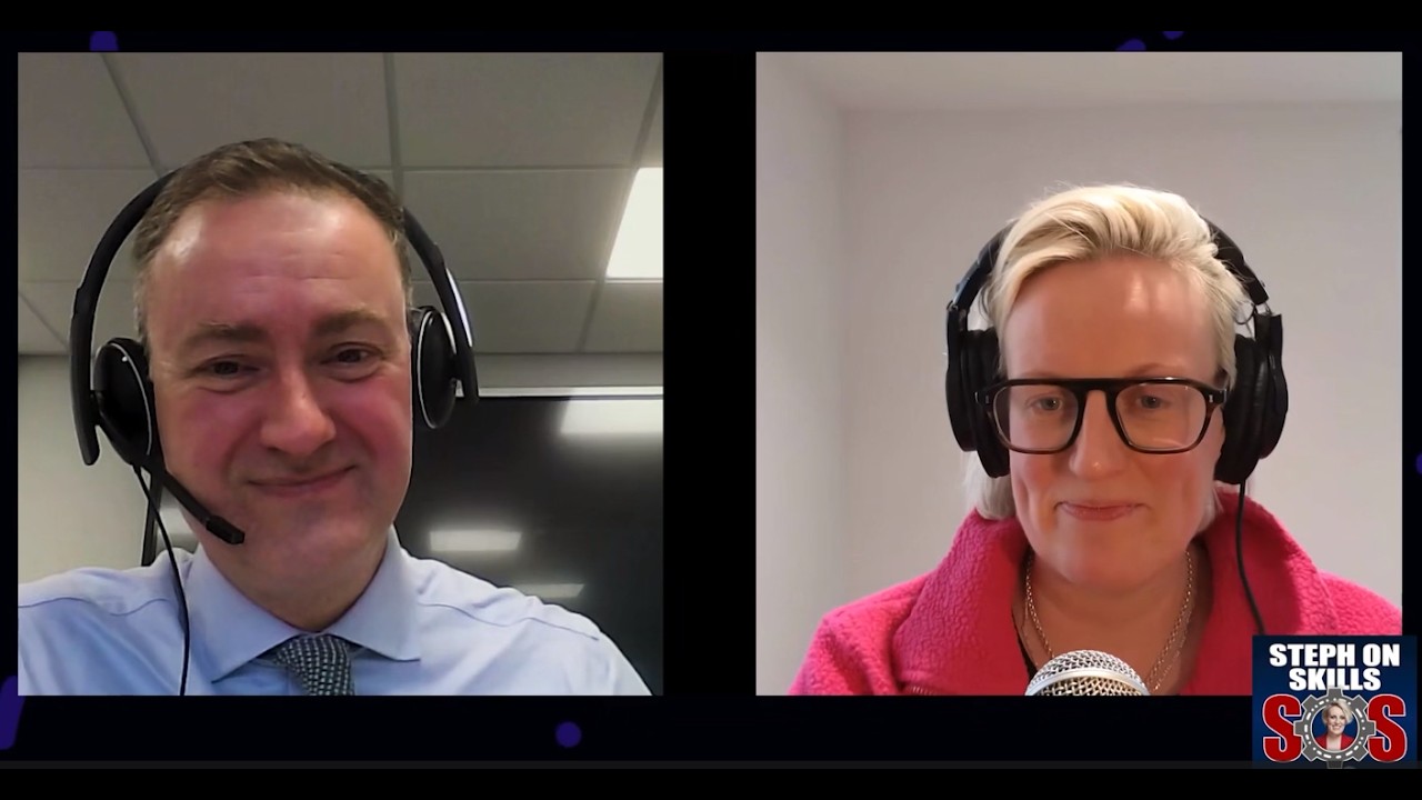 Interview with Industry Minister Chris McDonald | Steph on Skills: Powered by Enginuity