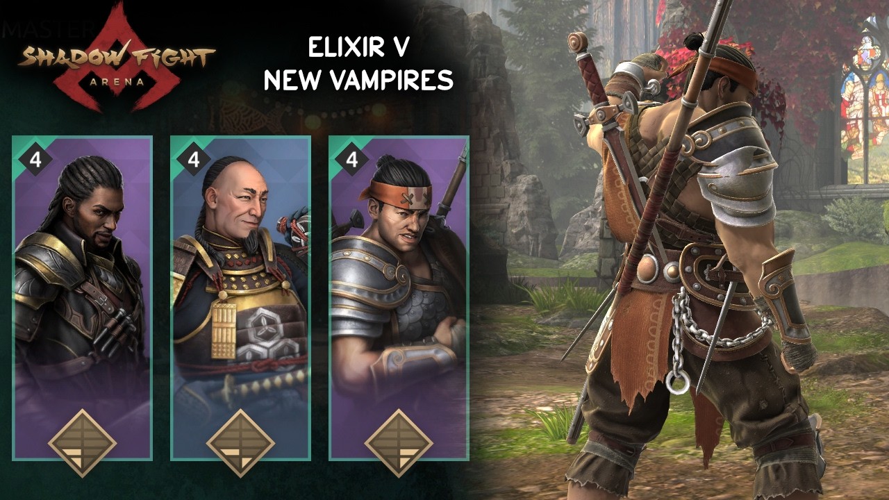 Elixir V New Vampires ⚔️ Shadow Fight Arena Gameplay in Tamil ⚔️ Master 360 Play