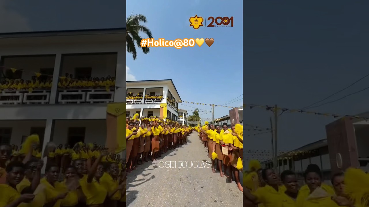 Beautiful Arrival Of Hopsan 2001 Group At Holy Child @80 Anniversary 💛🤎✌️
