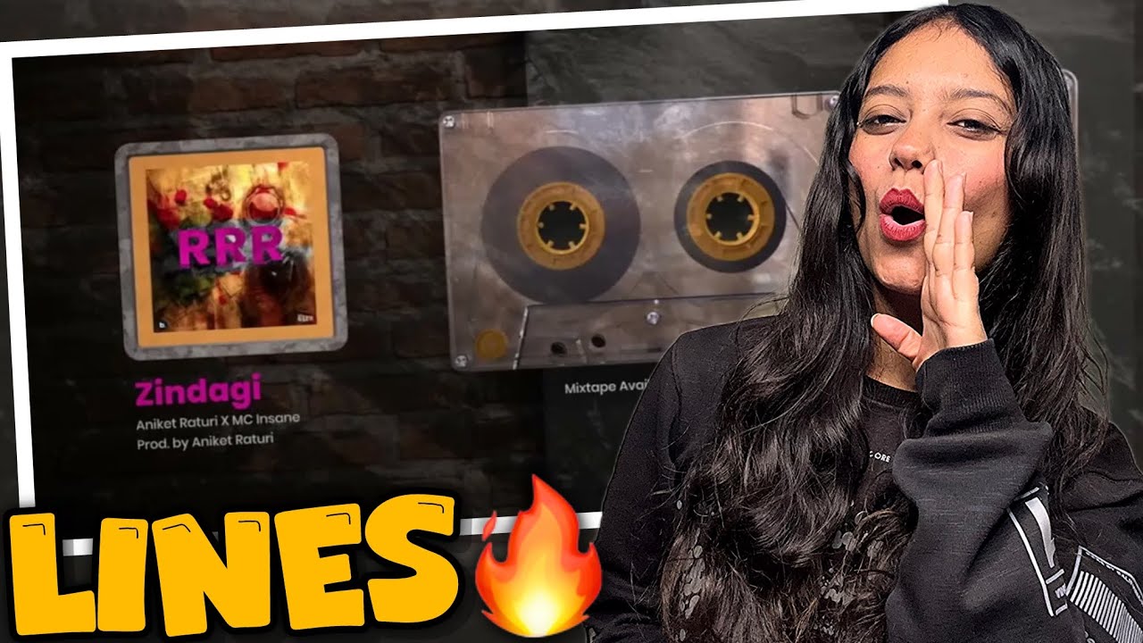 Aniket Raturi X Mc Insane - Zindagi Reaction | Pooja Chandola