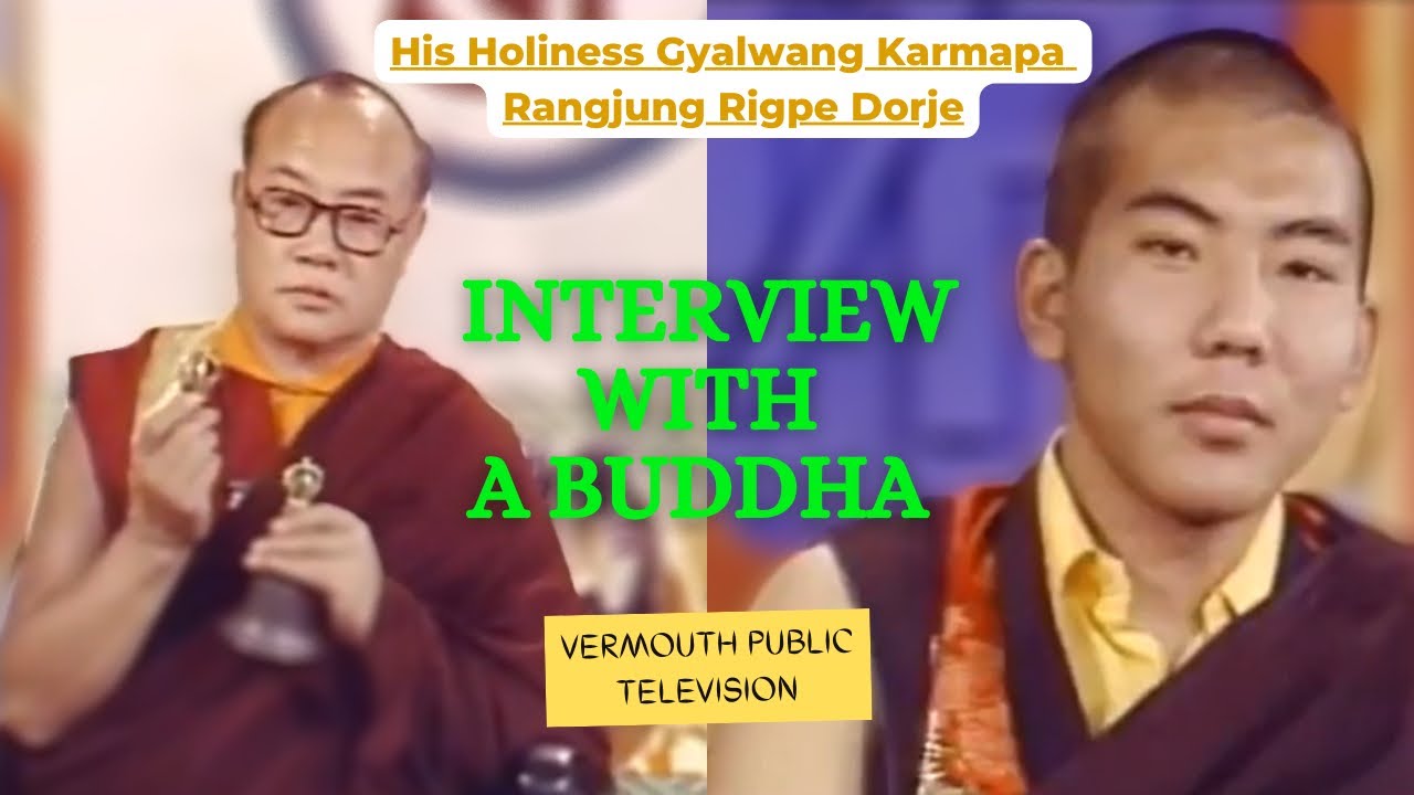 Interview with a Buddha HH Gyalwang Karmapa Rangjung Rigpe Dorje by Vermouth Public Television