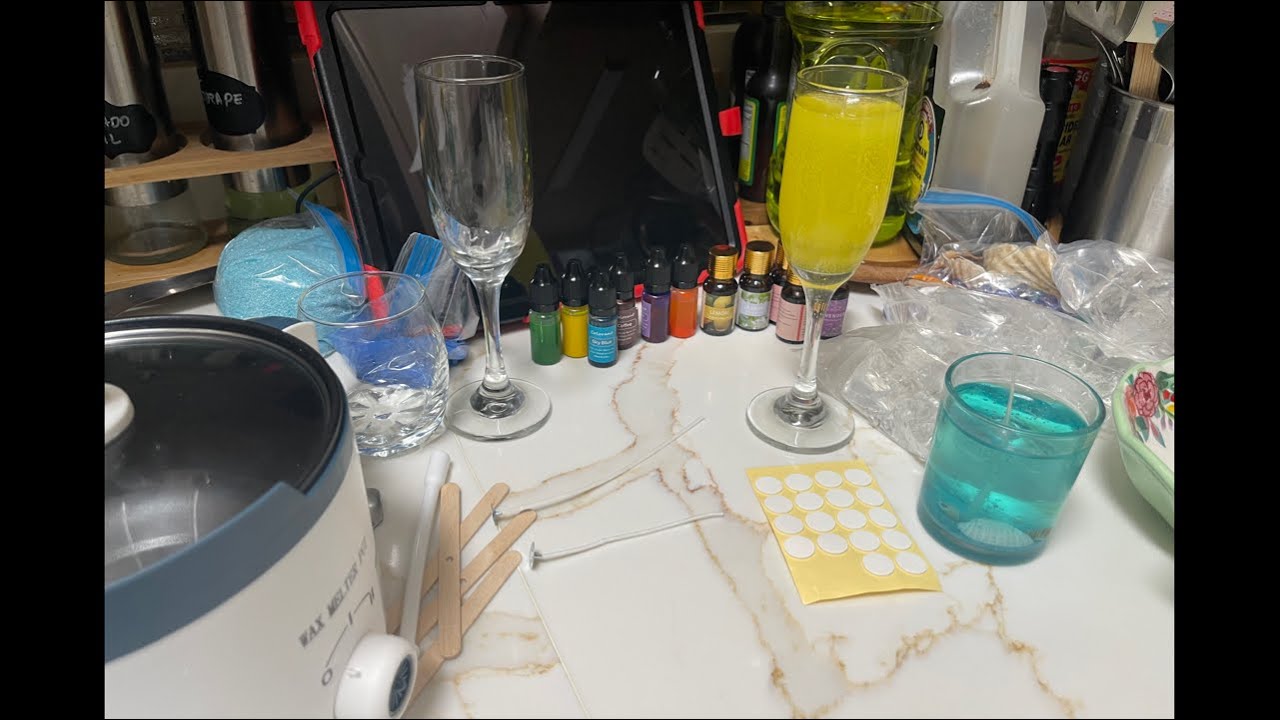 Velas De Gel #valentinesday #crafts #art #diy #candle #envivo