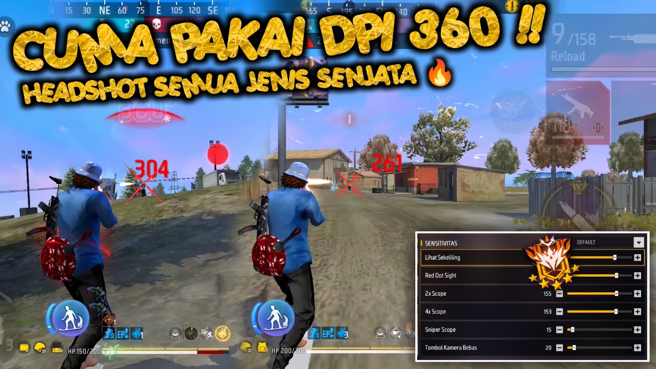 NEW UPDATE SENSITIVITAS !! Pakai dpi 360🤝🏻