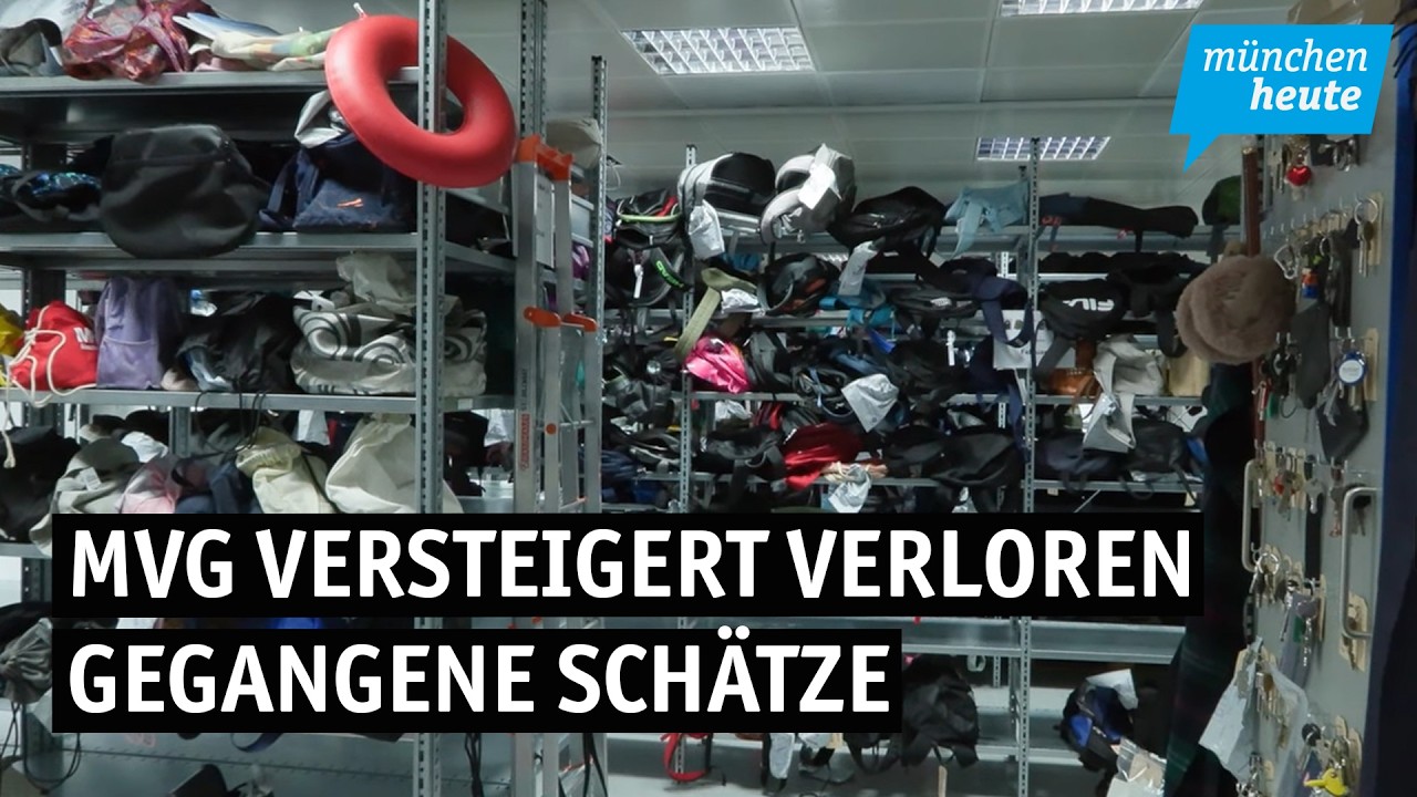 MVG versteigert verloren gegangene Schätze