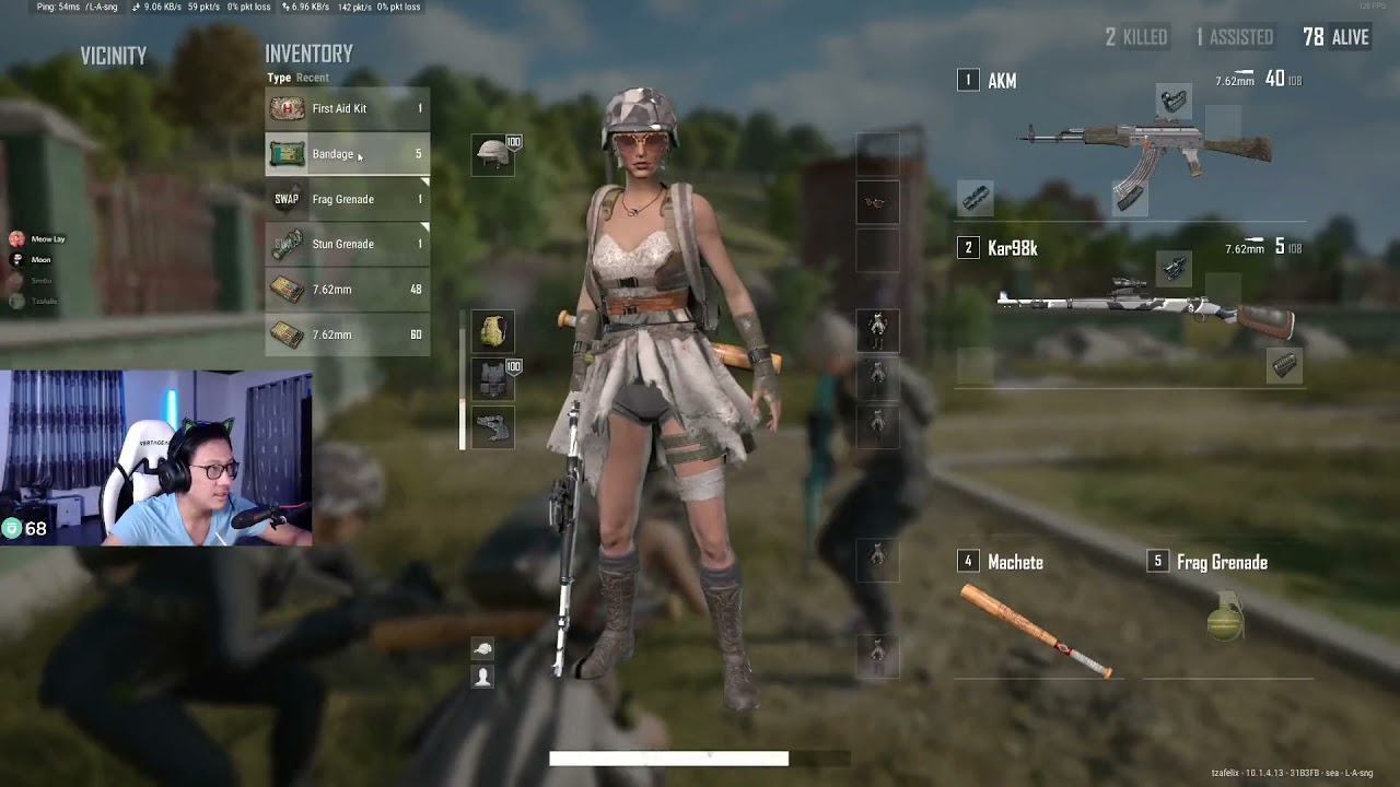 Tzafelix plays PUBG/Satisfactory (1/1/21)