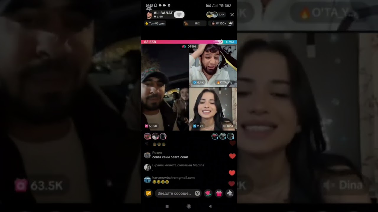 OTA YOMON & DINA / AZIZ & ALI BANAT