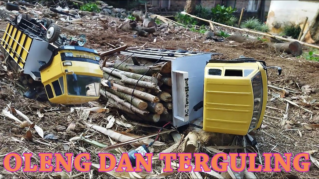 TRUK OLENG RC GAGAL KIRIM KAYU