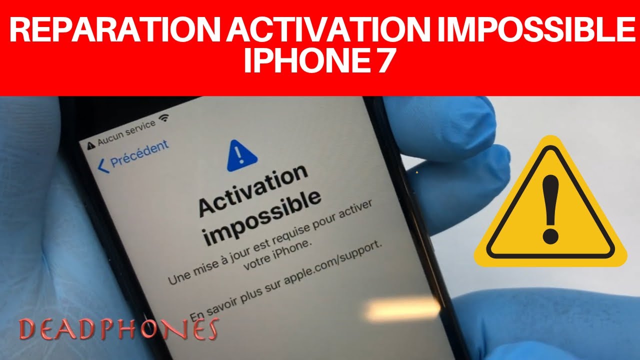 Ремонт Невозможно активировать iphone 7 / plus без обслуживания
