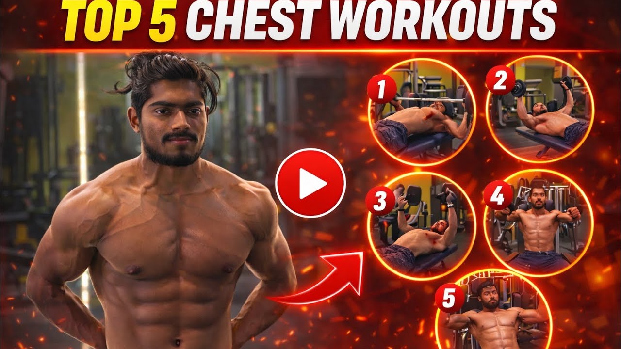 Best chest workout at gym 