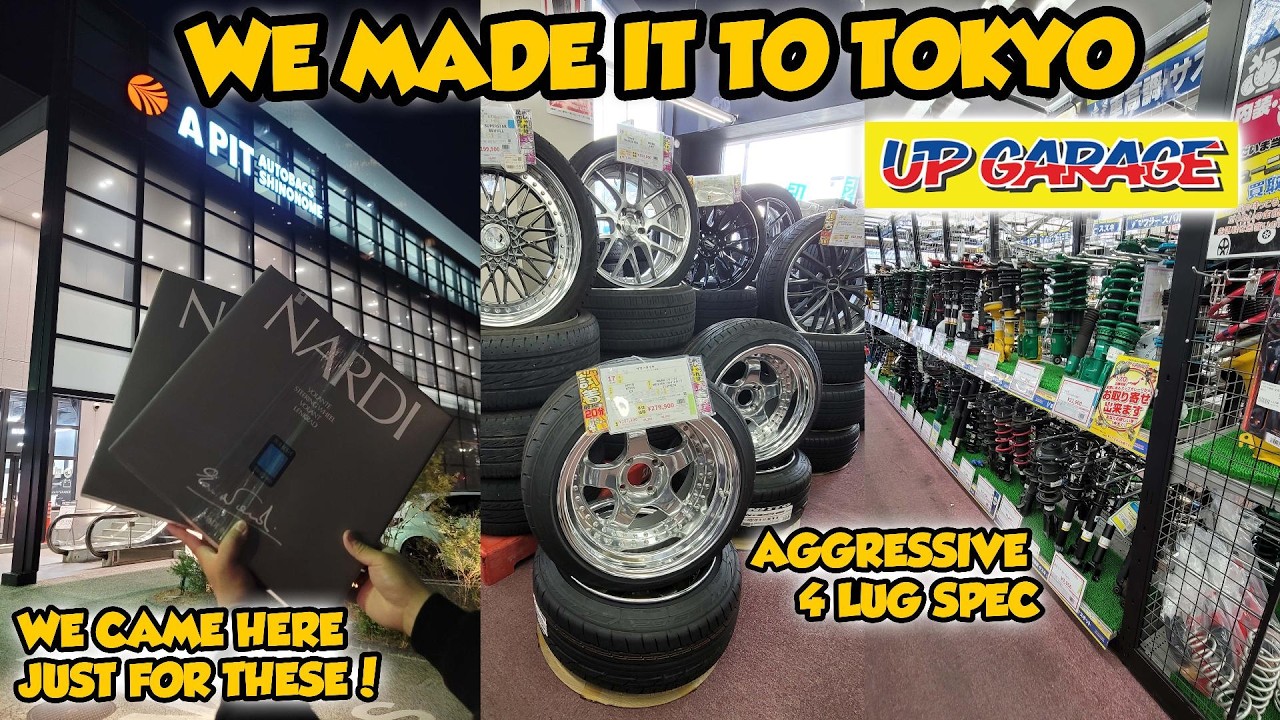 Shopping At My Favourite JDM Parts Store In Japan