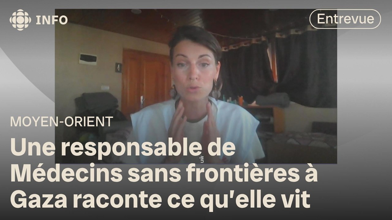 Distribution à Gaza :  le témoignage d'une responsable de Médecins sans frontières | D'abord l'info