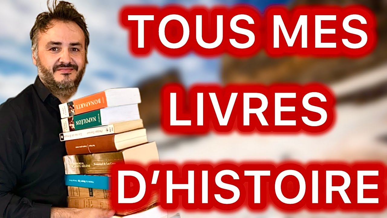 📚JE VOUS MONTRE TOUS MES LIVRES DHISTOIRE !⚔️