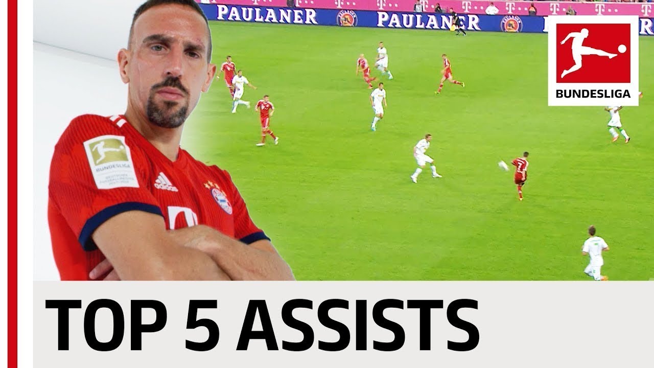 Franck Ribery - Top 5 Assists - Bayern's Assist King