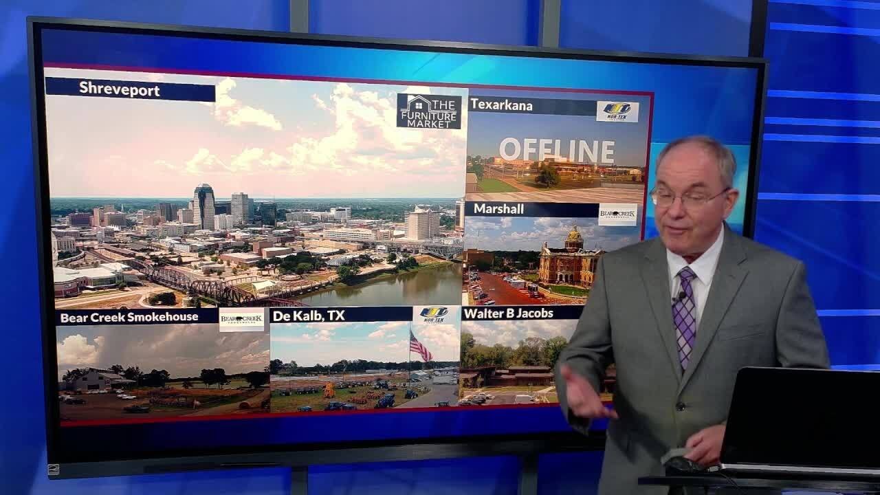 Hot & dry weather is back & stays for a while