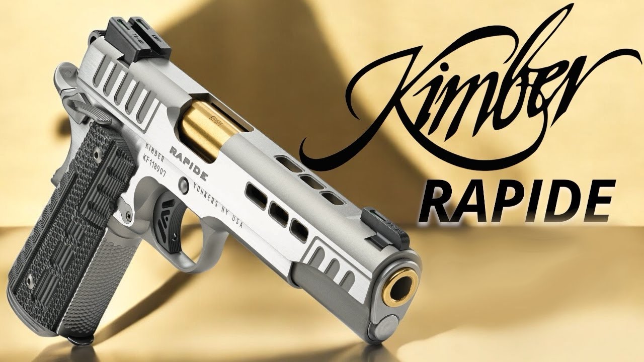 KIMBER PAPIDE le 1911 le plus sexy du marché ?! Test complet du 45 ACP