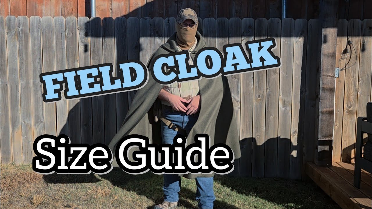 Сравнение всех размеров плащей за 3 минуты