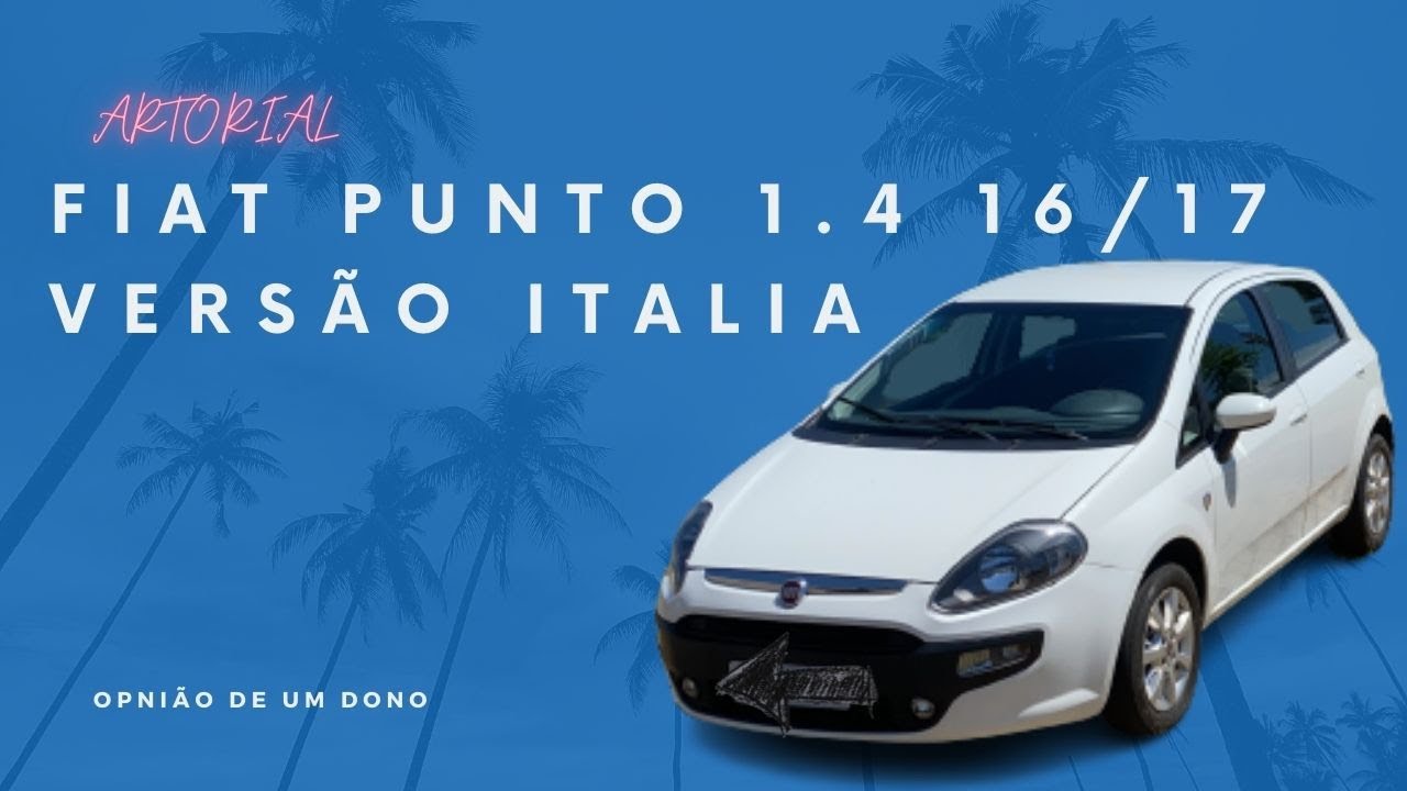 Fiat Punto 1.4 8v Attractive Versão Itália 2016/2017